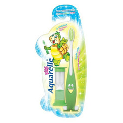 Aquarelle. Дитяча зубна щітка з пісочним годинником, 3 роки(417017)