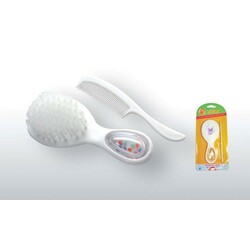 Lindo. Гребінець і щітка для волосся "Брязкальце".