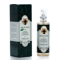 Lerbolario. Лосьйон-дезодорант на основі берези і розмарину "Акваверде", 100мл(8022328103265)