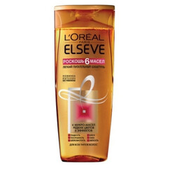 Elseve. Шампунь Роскошь питания 6 масел  400 мл  (3600523014040)