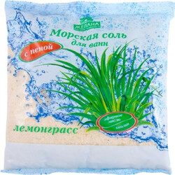 Желана. Морська сіль для ванн з піною і каоліном "Зелений чай"  500г(4820091140258)