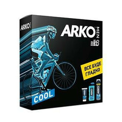Arko. Н-р MenCool пен д/б200+гел/д250+кр п/б50 - 50%   (8690506486556)