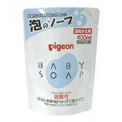 PIGEON Мыло-пенка для младенцев, сменный блок, 400мл