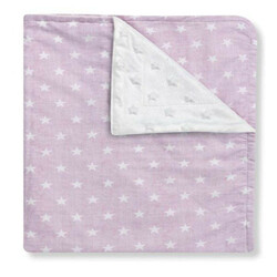 Interbaby. Рушник Star рожеве 100х100(8100187)