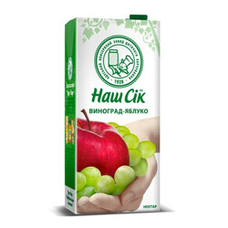 Наш Сок. Нектар винорадно-яблочный 1,93л(9865060033686)
