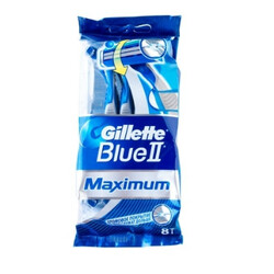 Gillette. Бритва одноразова Blue 2 Max + 2 дві бритви безкоштовні(7702018956692)