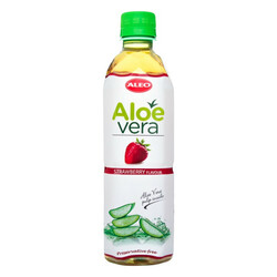 Aleo. Напій Яскраво-червоне Віра із смаком полуниці 0,5 л(4779040221558)