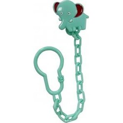 Lindo. Цепочка для пустышки на клипсе "Слоник". (Pk 200), (902008)