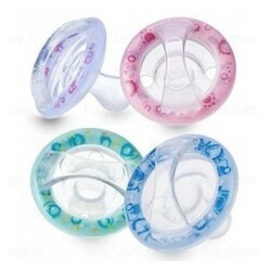 Nuby. Пустышка "Вишенка" с естественным движением, 6мес+  (67554)