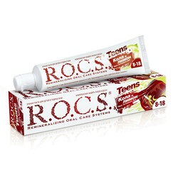 Зубна паста ROCS Teens. Смак активного дня, з колою і лимоном, 8-18 років, 74 г(471903)