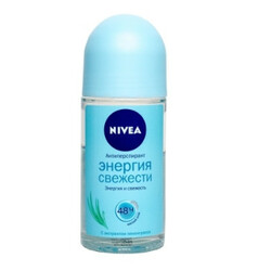 Nivea. Дезодорант кульковий Енергія Свіжості антиперспирант 50 мл   (4005808741731)