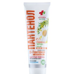 Пантенол. Бальзам після засмаги "Ромашка+черги", 90мл. (562629)