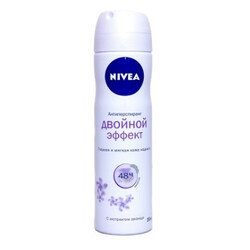 Nivea. Дезодорант-спрей Подвійний ефект антиперспирант 150мл   (4005808231133)