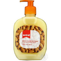 Extra! Мило рідке з ароматом мигдаля 300 мл(4823096413570)
