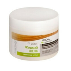 Dr.Sante. Маска для волос Жидкий шелк Укрепление и рост 300мл  (4823015928178)
