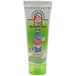 Бабусині рецепти .Дитячий крем з екстрактом ромашки і лавандовою олією під підгузник 75 мл (140735