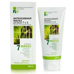 Фармацевтическая фабрика НПО "Эльфа". Маска для волос Эльфа 7в1 интенсивная 200мл (5901845500579)