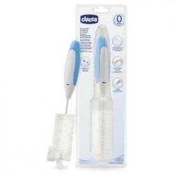 Chicco. Набор: ершик для чистки бутылок, сосок (69189.20)