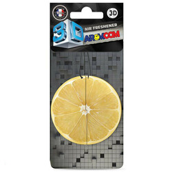 Aromcom. Ароматизатор 3D лимон 004305(4840978004305)