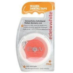Edel+white. Зубна лента-флос вощена 70м/шт(7640131978309)