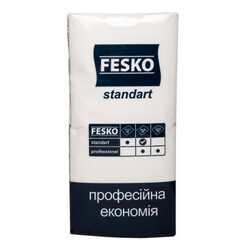 Феско. Серветки HoReCa білі  450шт/уп   (4820023745674)