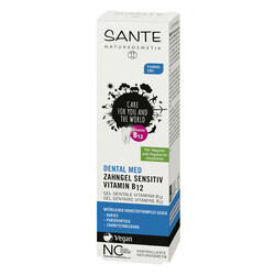 Sante. Био-Паста зубна з вітаміном В12 без фтору, 75мл(4025089070672)