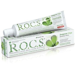 R.O.C.S. Зубна паста "Енергія ранку із смаком подвійної м'яти"(4607034470463)