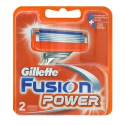 Gillette. Сменные картриджи для бритья Gillette Fusion Power (2 шт) (877560)