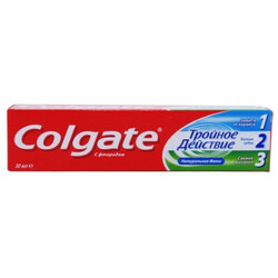 Colgate . Паста зубна Triple Action 50мл(7891024128954)