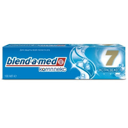 .Blend - a - med. Паста зубна  "Комплекс 7 Екстра Свіжість"  100мл( 5000174415506)