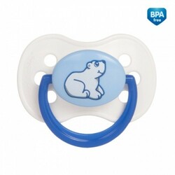 Canpol.Пустышка силиконовая круглая 18+ (22/515)