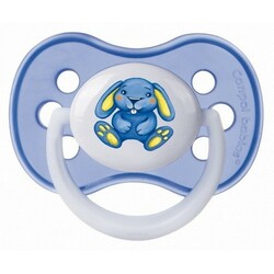 Canpol. Пустышка силиконовая симметричная 6-18 месяцев. (22/542)