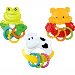 Canpol. Погремушка "Жабка/Мишка/Коровка", 0мес+ (56/128)
