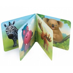 Canpol. Игрушка книжечка-пищалка "Цветная ферма", 6мес+ (2/083)