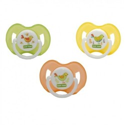 Baby Team. Пустышка латексная, классическая, 1шт. 6+ (3222)