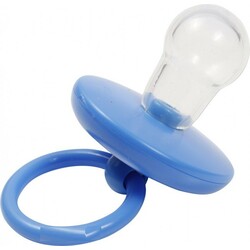 Lindo. Пустушка силіконова кругла Lindo РК 092 з брязкальцем(0-6мес)(000926)