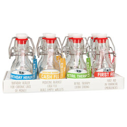 Depesche.Подарочний набір-жарт "Пляшка-скарбничка про всяк випадок" (4010070431914)