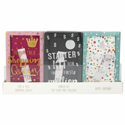 Depesche. Подарочный набор в коробочке  в 3х дизайнах "Money Wish"  (4010070432041)