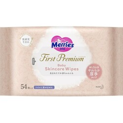 Merries. Вологі серветки запасний блок, 54 шт.   (4901301239976)