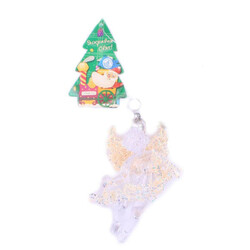 Прикраса новорічна Ангел 7*11см(0250011124763)
