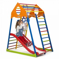 SportBaby. Дитячий спортивний комплекс KindWood Color Plus 1