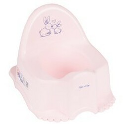 TEGA. Горщик Tega "ЕСО-зайчики", ясно рожевий   (5902963008152)