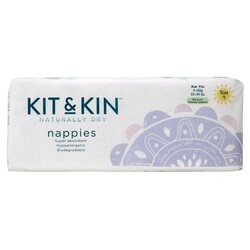 Kit&Kin. Эко-Подгузники розмір 4(10-17 кг), 34 шт(5060479850037)