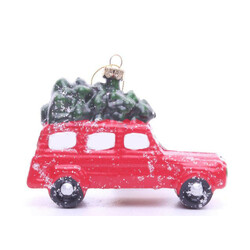 Прикраса ялинкове Червоне Авто(0250011127245)