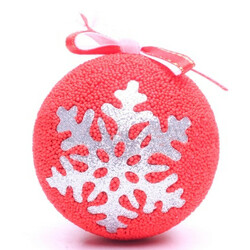 Украшение елочное Шар из пенопласта 7см Y1 (0250010592877)