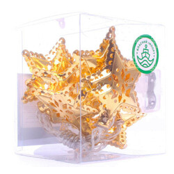 Гірлянда Зірка 15LED ламп 1реж на бат біла(0250011127184)