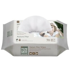 NatureLoveMere. Дитячі вологі серветки Fine, Змінний блок 70 шт(8809402090518)
