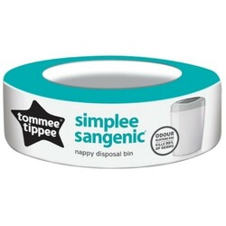 Tommee Tippee. Сменная касета для накопителя подгузников Sangenic Simplee, 1шт (87031501)