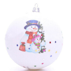 Украшение елочное Персонаж иней 10см (4825003012258)