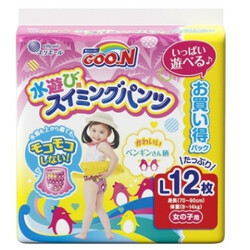 Goo.N. Трусики-підгузники для плавання GOO.N для дівчаток 9-14 кг, зростання 70-90 см (4